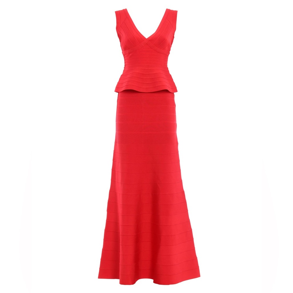 Herve Leger Izabella Gown NWT